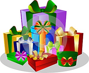 Colorful Gift Boxes