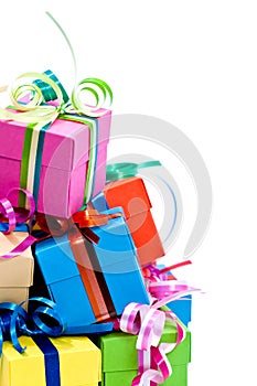 Colorful gifts box