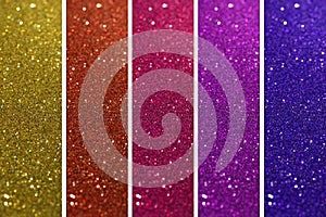 Colorful of glitter background