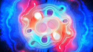 Colorful gnarly fractal artwork