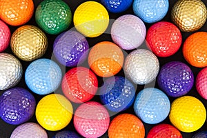 Colorful Golf Balls