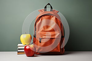 Colorful Goody Bag for the First Day of School AI Generated