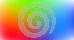 Colorful Gradient Background abstract vibrant spectrum red green to blue for various design projects