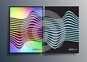 Colorful gradient design for flyers, posters, brochure covers, background, wallpaper, typography, or other printing