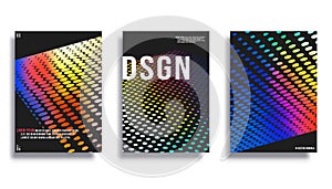 Colorful gradient halftone background for the banner, flyer, poster, cover brochure