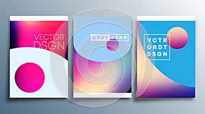 Colorful gradient texture for flyer, poster, brochure cover, background, wallpaper, typography, or other printing