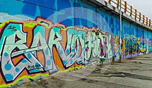Colorful graffity