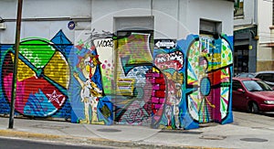 Colorful graffity