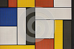 Colorful graphical metal sheet