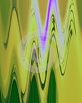 Colorful green gold blur abstract background vector design, colorful blurred shaded background, vivid color vector illustration.