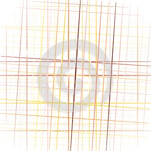 Colorful grid, mesh in square format. Random, scattered intersecting lines, stripes. Geometric background, pattern. Abstract