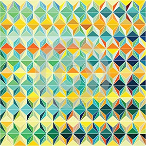 Colorful Grid Pattern