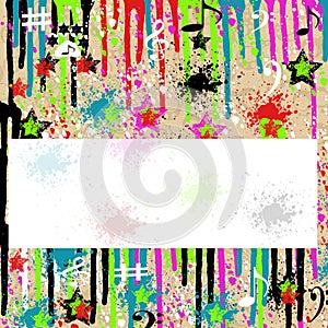 Colorful grunge background