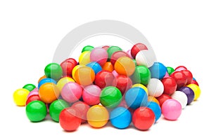 Colorful gumballs photo