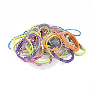 Colorful Hair Bands Cutout