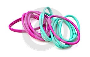 Colorful hair bands