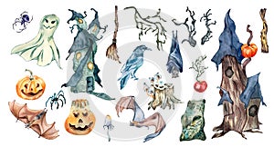 Colorful Halloween clipart img