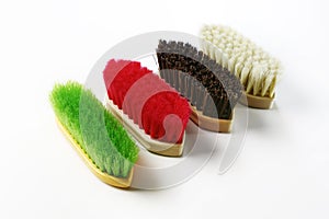 Colorful hand brushes