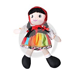 Colorful handmade doll for baby girls