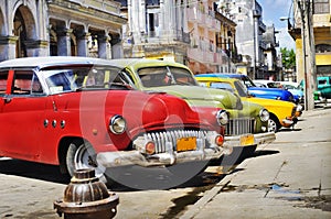 Colorful Havana cars