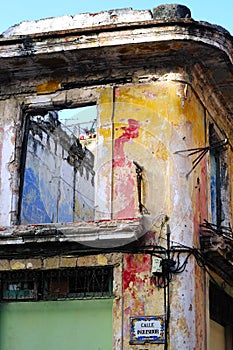 Colorful Havana facade
