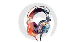 Stylo Headphones: Digital Art Illustration For Designers photo