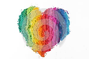 Colorful heart