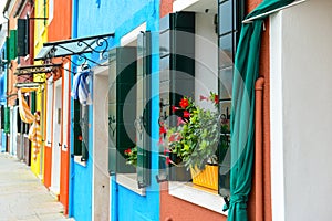 Colorful Homes in Burano Italy