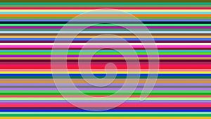 Colorful Horizontal Stripe Pattern Background for Retro Design Projects