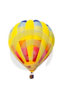 Colorful hot air balloon