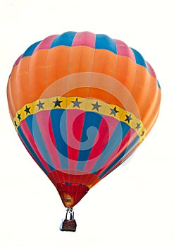 Colorful hot air balloon