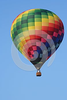 Colorful hot air balloon