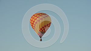 Colorful hot air balloon