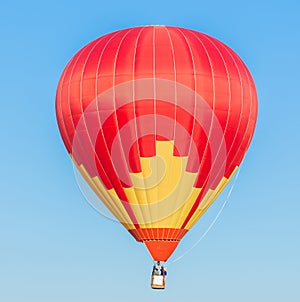 Colorful hot air balloon