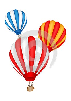 Colorful Hot air balloon