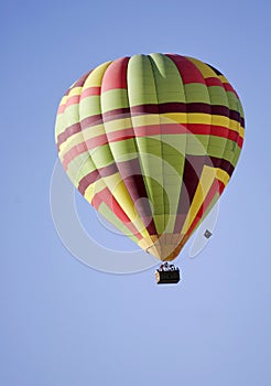 Colorful hot air balloon