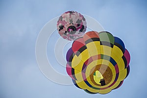 Colorful Hot Air Balloon in the sky