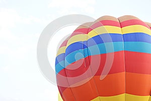Colorful hot air balloons