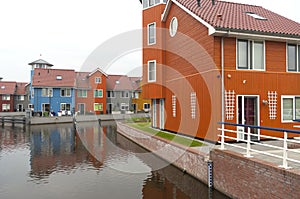 Colorful houses photo
