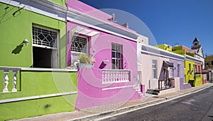 Colorful houses of Bo-kaap, Cape Town