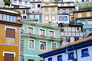 Colorful houses. photo
