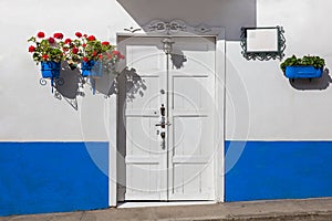 Colorful houses in Jardin, Antoquia, Colombia