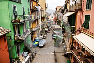 Colorful houses of Manarola Cinque Terre