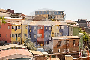 Colorful houses of Valparaiso, Chile