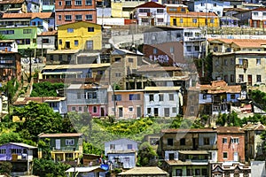 Colorful Houses of Valparaiso photo