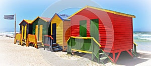 Colorful Huts