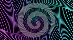 Colorful Hypnotic spiral vector illustration for your project