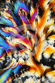 Colorful Ice Crystals