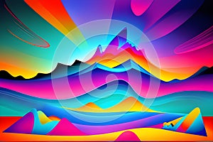 colorful image of the abstract doodle art in multitude array of shapes,patterns,textures,colors and intricate details.