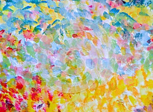Colorful Impressionist Background